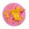 Faery Design Silicone Mold Fondant Cake Decoration Mold Sugar Gum Paste Tool 3D Chocolate Mousse Mould