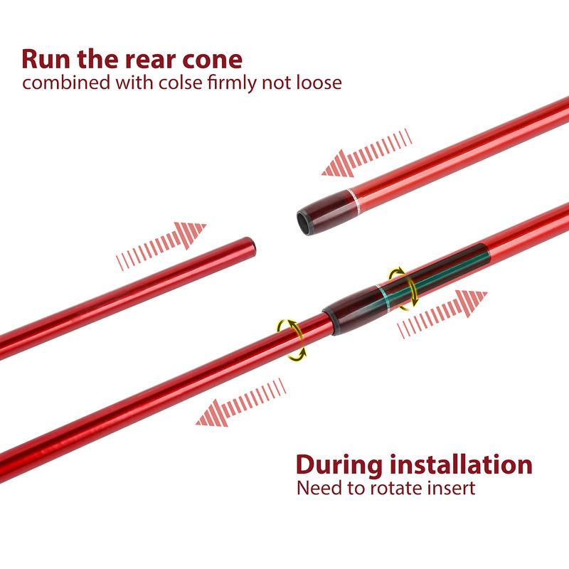 4 секции портативная удочка для спиннинга, удочка для карпа и окуня, удочка с высоким содержанием углерода 99%