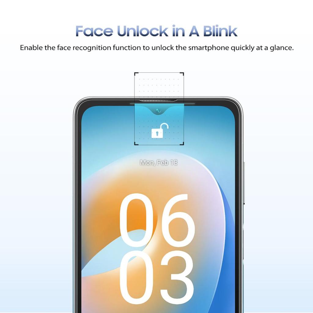 Blackview Смартфон Android A53 7 ГБ+32 ГБ разблокированный, две SIM-карты 4G T-Mobile 5080 мАч