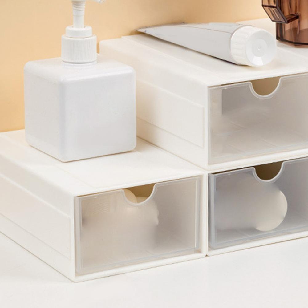 3-Tier Design Drawer Storage Box Plastic Drawer Container Small Parts Organization