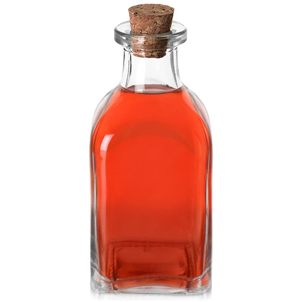 Butelka Szklana z Korkiem na Nalewkę Wino Likier Sok Produkty Sypkie 110 ml