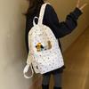 Polka Dot Puppy Backpack 2025 New Korean Version of Fashionable and Cute Girls' Printed Versatile Large-capacity Student Schoolbag