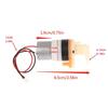 1Pcs DC3V-3.7V 310 Foam Motor Pump Useful with Foamer Soap Dispenser Foaming Motor 0.43A-0.46A Liquid Air Pump