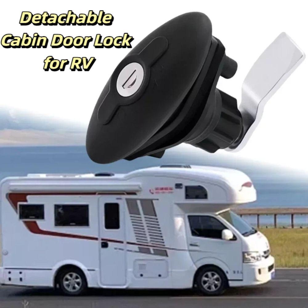 T-Handle Lock RV Cabinet Door Lock Ellipse Model Motorhome Door Lock Motorhome Furniture