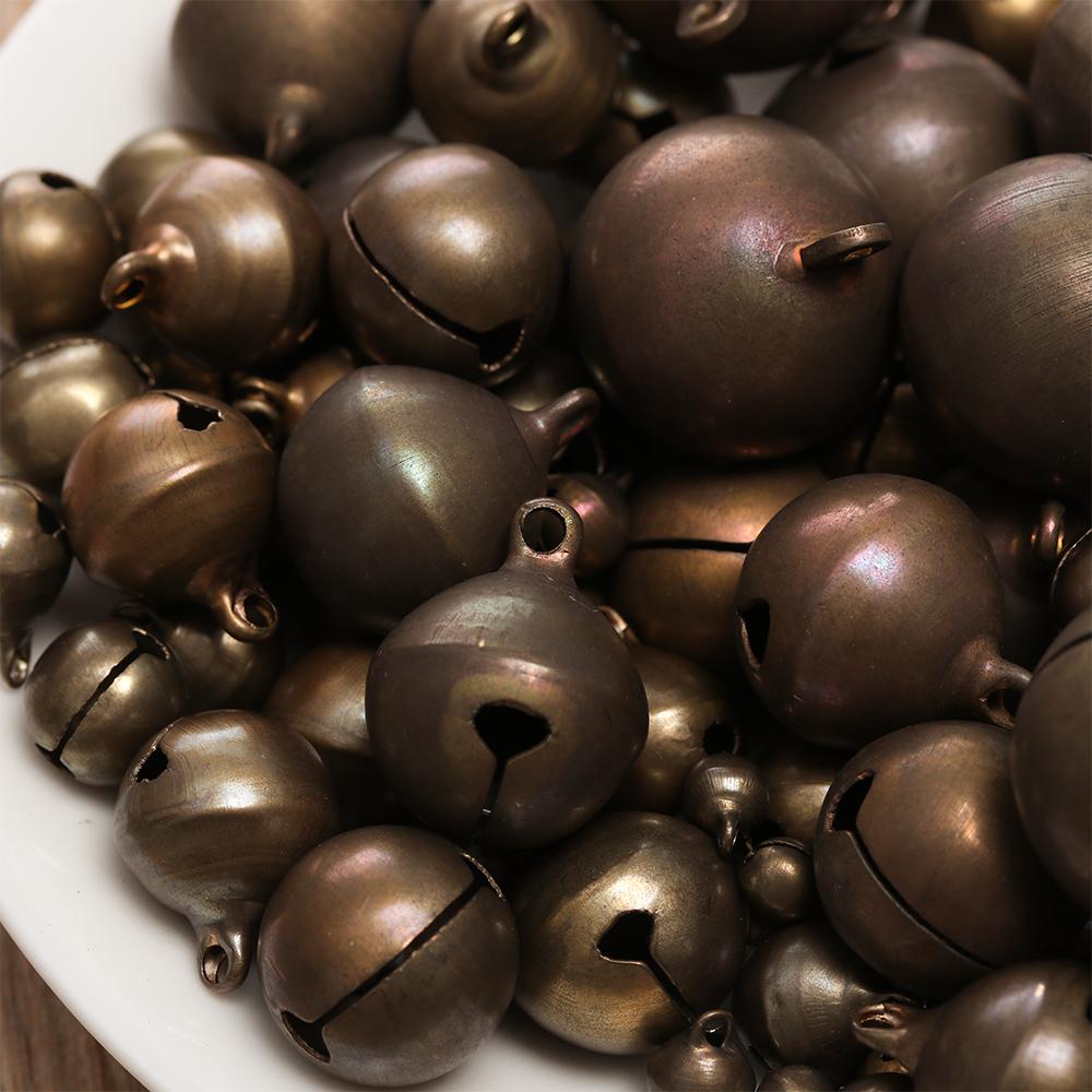 DIY Handmade Ожерелье Браслет Колокольчик Аксессуары Маленький Колокольчик Медные Колокольчики Ретро Бронза