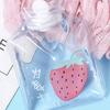 Clear PVC Hot Water Bag Cartoon Pattern Leak-proof Hot Cold Compress Pain Relief Winter Hand Feet Warmer Pouch Bottle Warm Gift