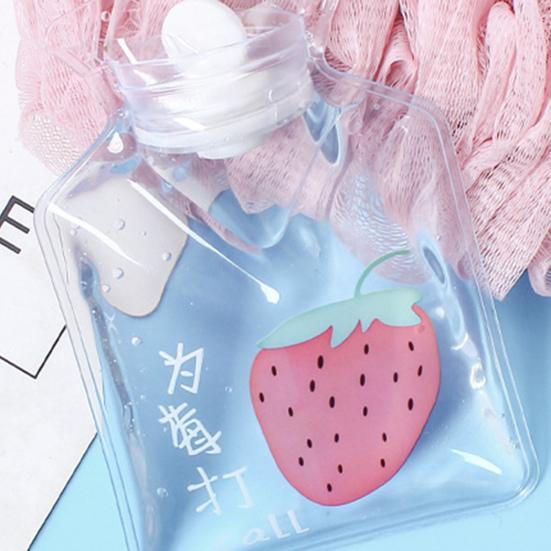 Прозрачный ПВХ мешок для горячей воды с мультяшным узором, герметичный, горячий и холодный компресс, облегчение боли, зимний грелка для рук, ног, бутылка, теплый подарок