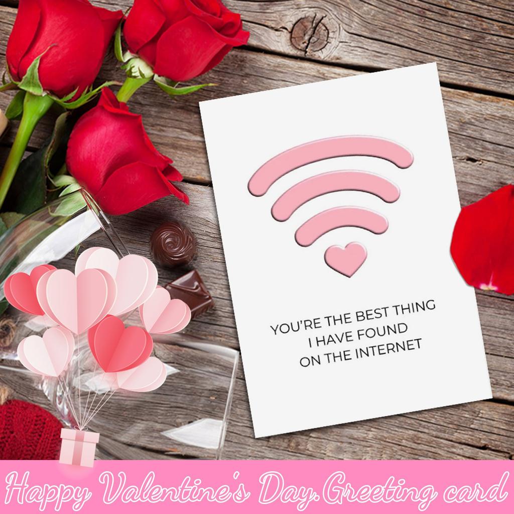Valentine's Day Gift Greeting Card Romantics Girlfriend Paper Greeting Card