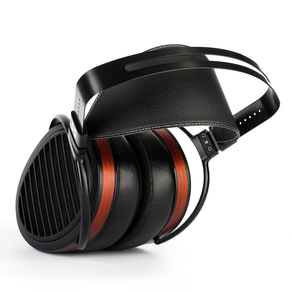 HIFIMAN Arya Organic Полноразмерные открытые планарные наушники-вкладыши Stealth Magnet Version для аудиофильского прослушивания в домашней студии, черные и []