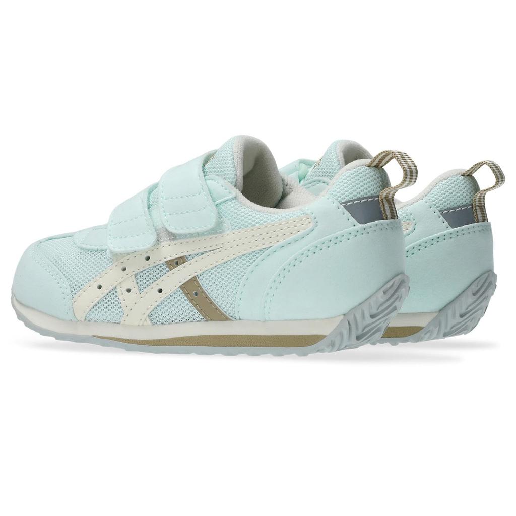 Sukusuku Basic Series Light Size Cm Kids' Low-Cut Two-Strap Shoes, Mint/Off-White, 236, 20.5