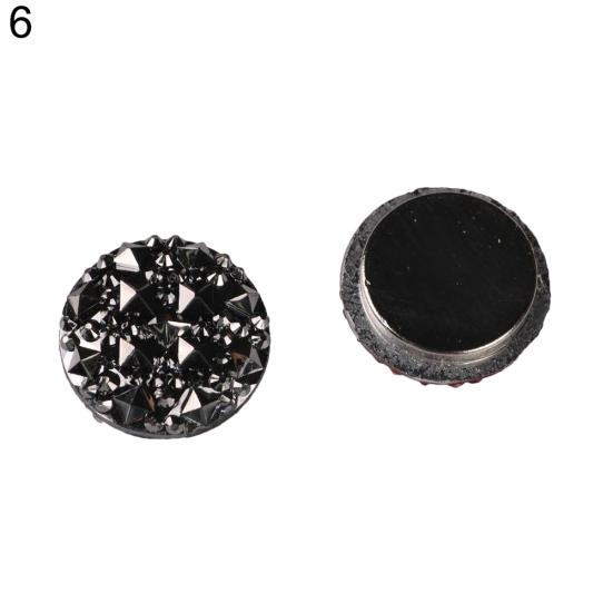 1 пара круглых магнитных брошей, застежка на хиджабе, шарф, Абая, ювелирные изделия для одежды