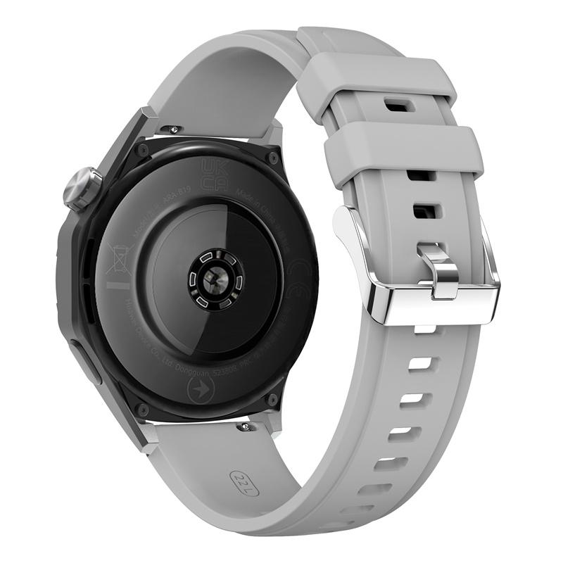 22 мм силиконовые ремешки для Huawei Watch GT5 46 ремешок для часов с пряжкой того же цвета ремешок для Huawei Watch GT5 Pro 46 мм