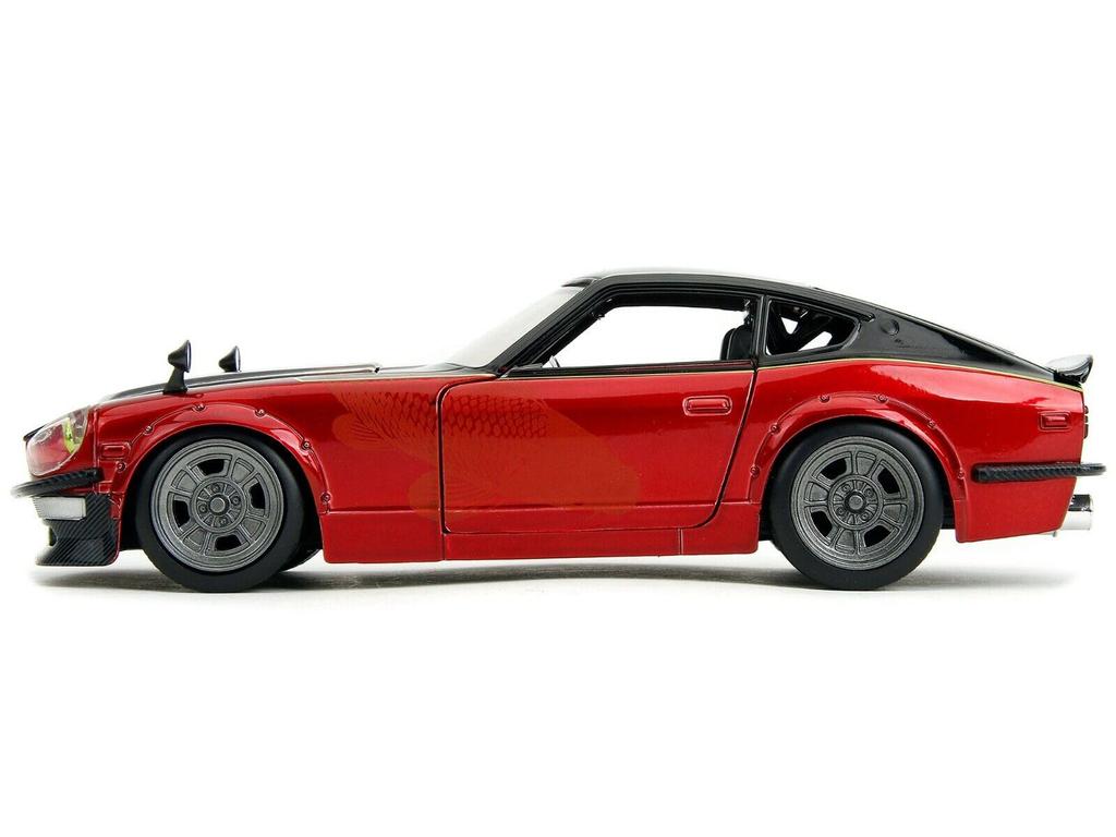 JADA TOYS Fast Furious Datsun 240Z 1972 X Mini Car 34916 1/24 и красный/черный F&F [Товар]