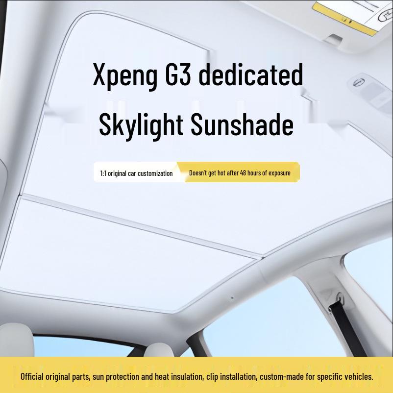 Xpeng G3 Sunroof Sunshade Curtain - UV & Heat Protection