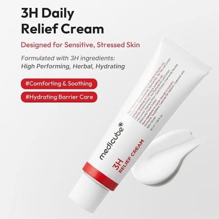 Medicube 3H Relief Cream 50ml для чувствительной и проблемной кожи