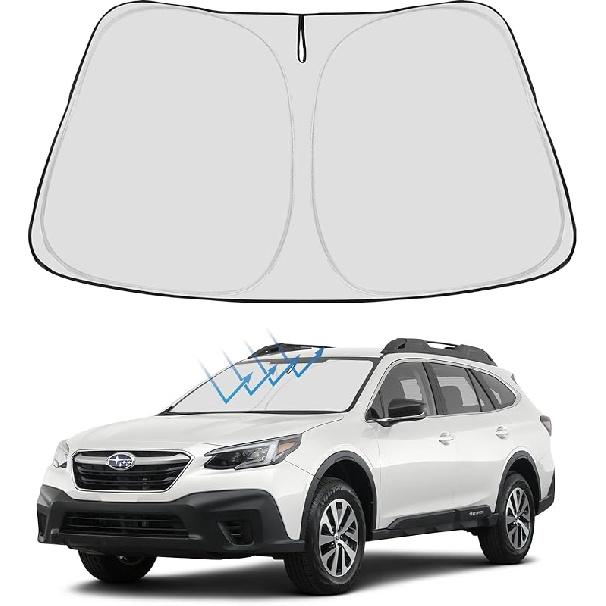 Складная солнцезащитная шторка на лобовое стекло Proadsy 2025 для RAV4, подходит для кроссовера RAV-4 SUV Crossover, TRD Off-Road, LE XLE Premium Limited.