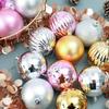 34Pcs Hanging Pendants Party Decor Xmas Tree Pendant Christmas Balls Ornament New Year 2024