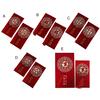2 шт. новогодних красных конверта 2025 Hong Bao пакеты китайские счастливые деньги красный конверт для весеннего фестиваля день рождения свадьба