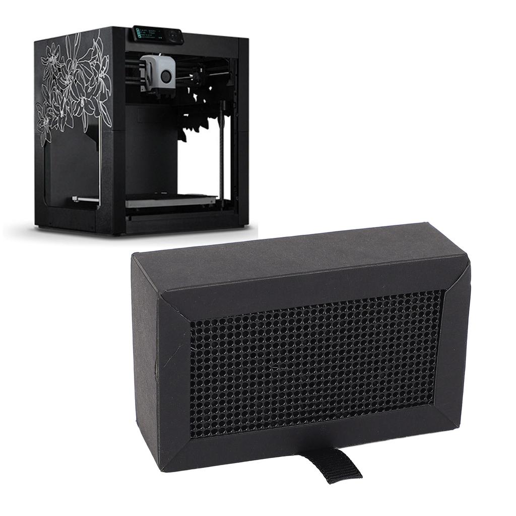 2PCS Active Carbon Filter Purifier Air Filter Block Replacement for Bambu Lab X1 P1 Series 3D Printe
