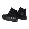 Converse Chuck Taylor All Star Wordmark 2.0 Удобные Универсальные Высокие Кеды из Канваса Унисекс Кроссовки Черные 165429C