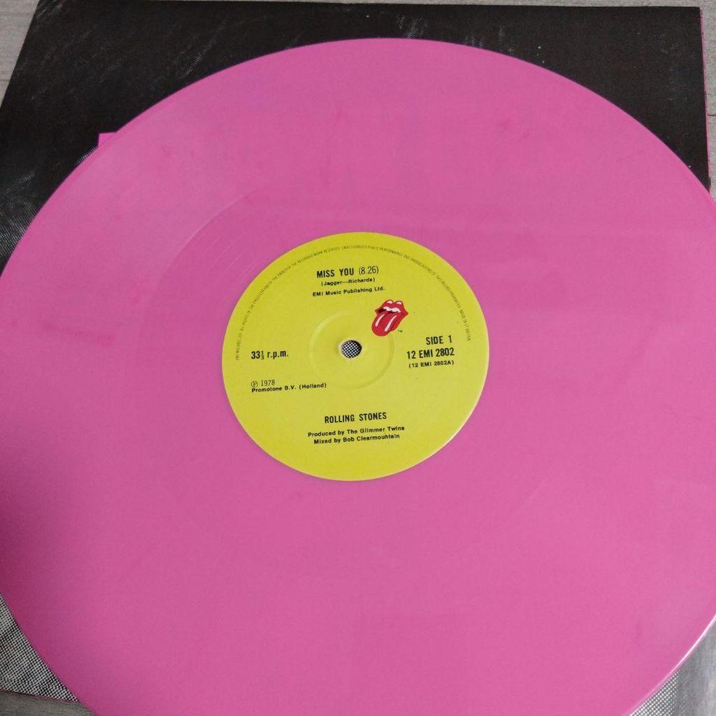 [Б/У] The Rolling Stones Miss You Великобритания 12-дюймовая пластинка