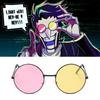 Spamton Plush Glasses Gaming Anime Peripheral Triangle Rune Cosplay Eyewear