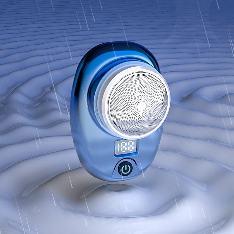 Мини-электробритва портативная домашняя мужская бритва для путешествий, цифровой нож для бороды