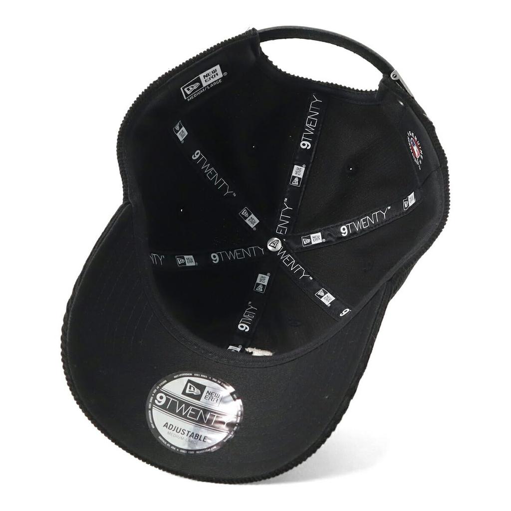 New Era 920LS Micro Corduroy Los Dod Black 9TWENTY MLB Micro LA Black Cap, M/L, Corduroy,