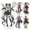 1Pcs Kawaii Anime VOCALOID Virtual Singer Hatsune Miku Acrylic Stand Keychain Desk Display Ornament Accesorios Halloween Gift