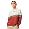 Свитер вязаный с круглым вырезом и логотипом-надписью серии Li Ning Sports Lifestyle для мужчин AMBV387-1