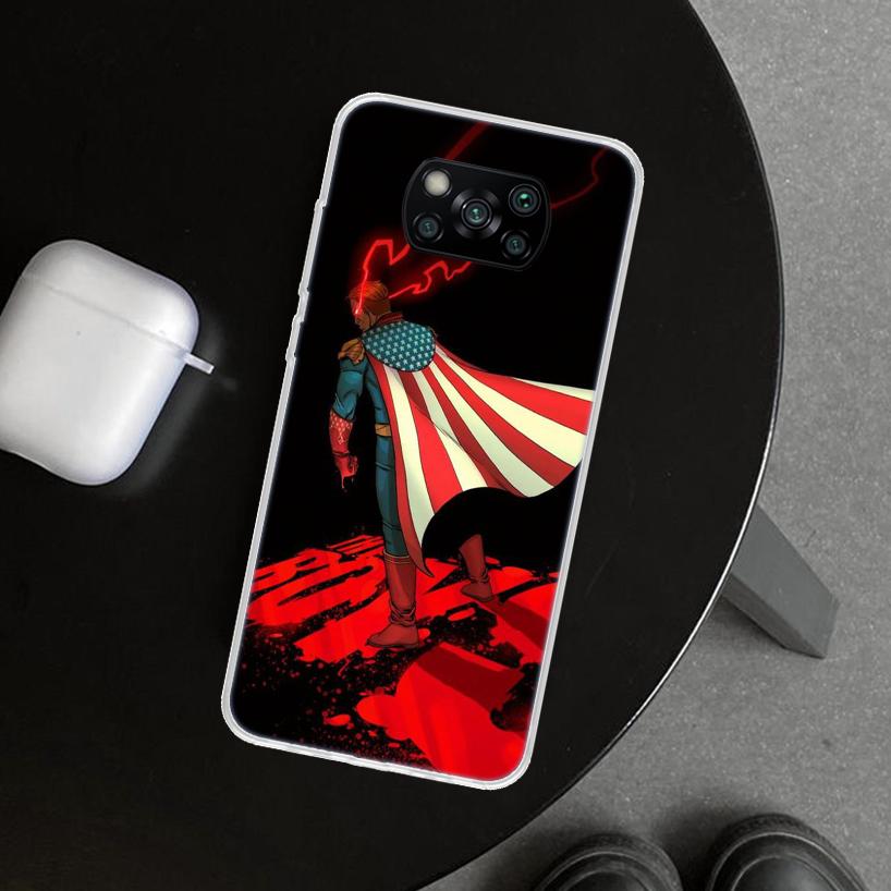Чехол для телефона The Boys Homelander TV для Xiaomi Poco X6 X5 X7 Pro F7 Ultra Redmi 15C 15 13C 13 12C 12 10C 10 10A 9C 9A 9T 9 C