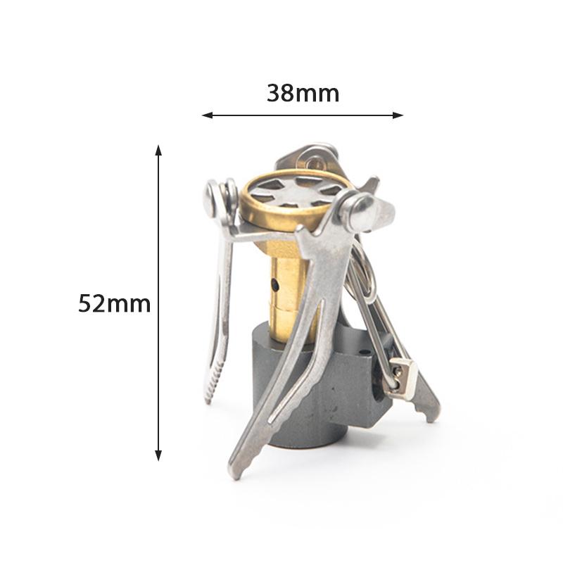 Outdoor Gas Stove Camping Gas Burner Portable Titanium Stove Survival Nace