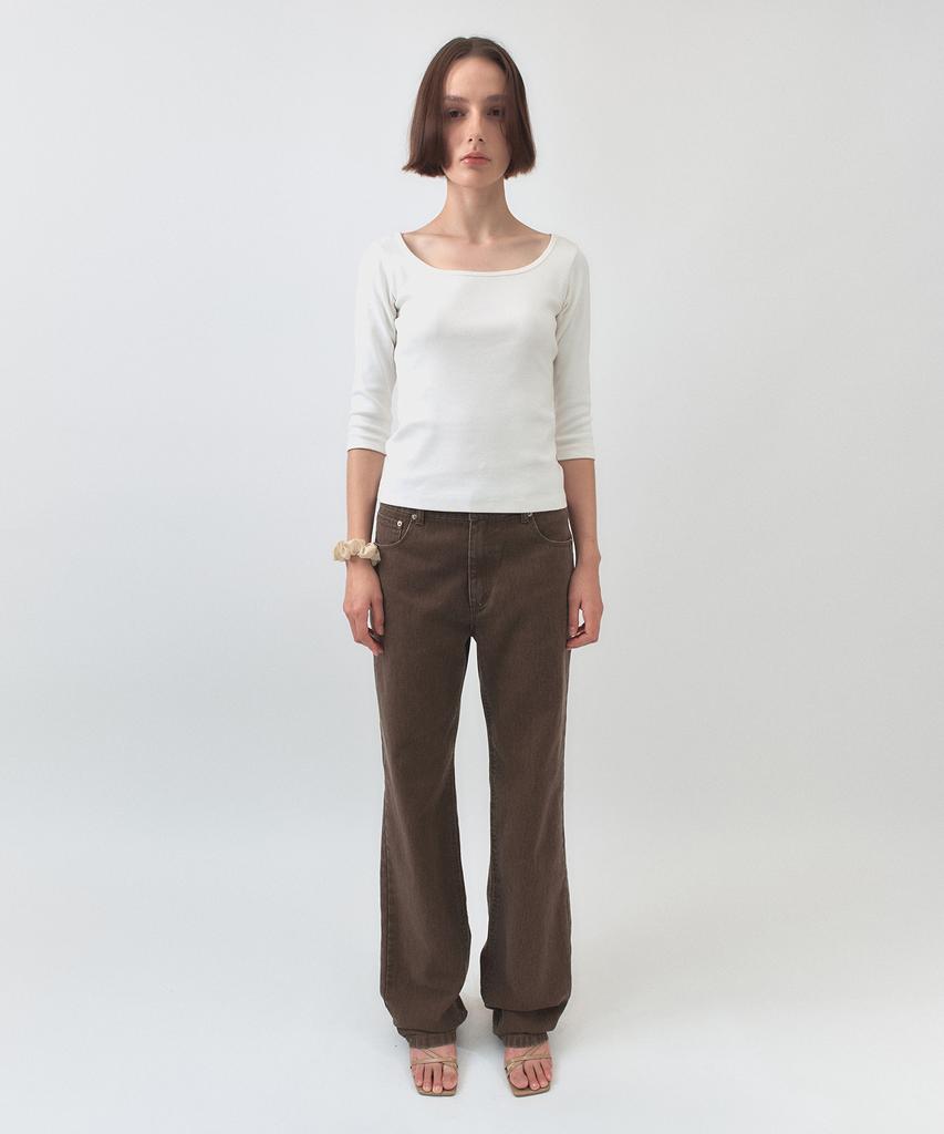 Симэтулигпеосенту Женский топ 2-в-1 / Белый