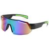 One-piece Colorful Irregular Sports Glasses Outdoor Cross-country Riding Windproof Sunglasses