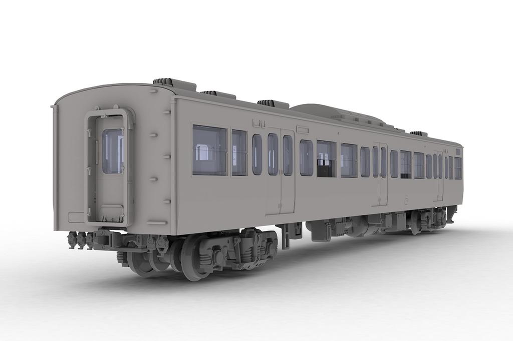 PM Office A PLUM JR East 115 Series 300 Series DC Train Saha 115 Unpainted Plastic Kit PP193 1/80