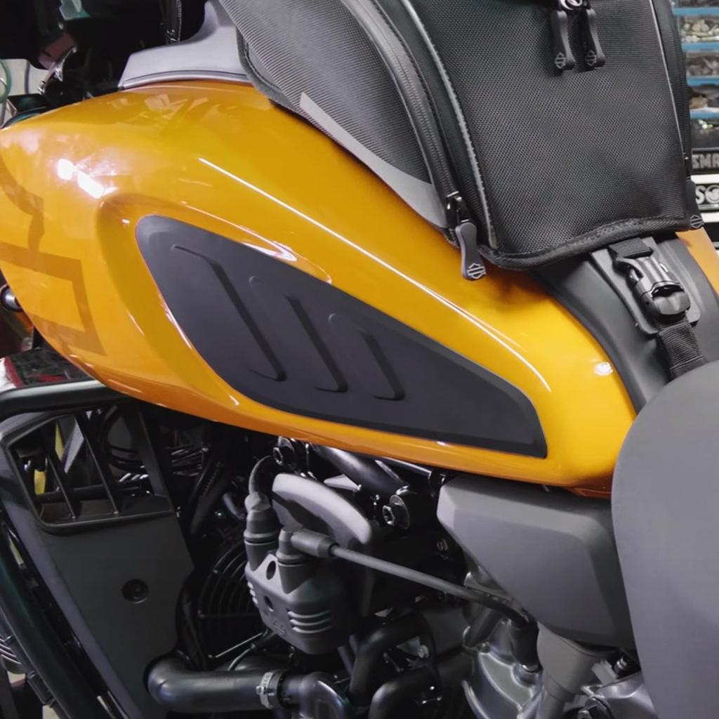 Подходит для Pan America 1250 1250s 2020 2021 Мотоцикл Боковые накладки на бензобак Тракционные накладки для коленей Наклейка Защита Нескользящая накладка
