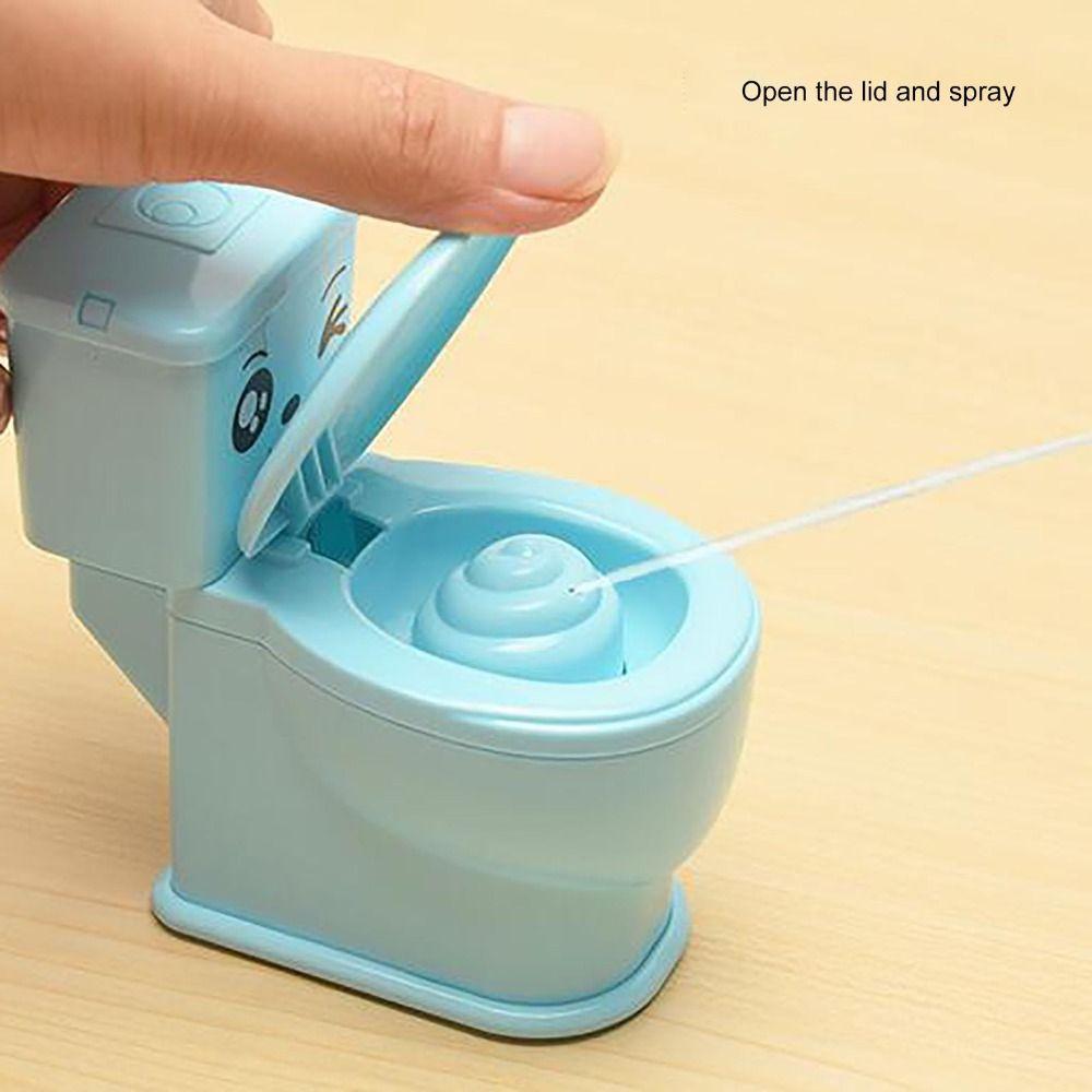 Gimmicks And Jokes Mini Sprinkler Toilet Children'S Prank Toys Water Spray Trick Toy Funny Gag Toy