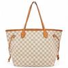 Оригинал Сумка-тоут Damier Azur Neverfull MM Винтажный Белый Холст lv9971hj