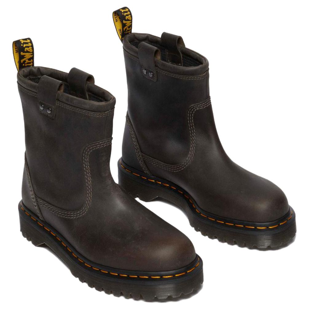 Dr. Martens Fashion Casual Versatile Ankle Boots Unisex Ankle Boots Brown 31880057