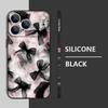 Чехол-шнурок с узором из разноцветных бантиков для iPhone 17 Pro Max Funda iPhone 16 15 14 13 18 Pro Max 16E 17E Мягкий силиконовый чехол