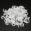 100pcs U Shape Cable Clips Clamp Line Buckle Durable Wire Management  Home