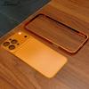 Тонкий чехол с задней панелью из металлического сплава для For Iphone 16 1 14 13 12 Pro Max Мгновенная смена Обновление 17Pro/17 Pro Max Матовая крышка