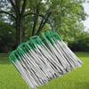 12PCS Garden Stakes Lawn Fixing Nails Green Tent Stakes Securing Pegs  for Artificial Grass