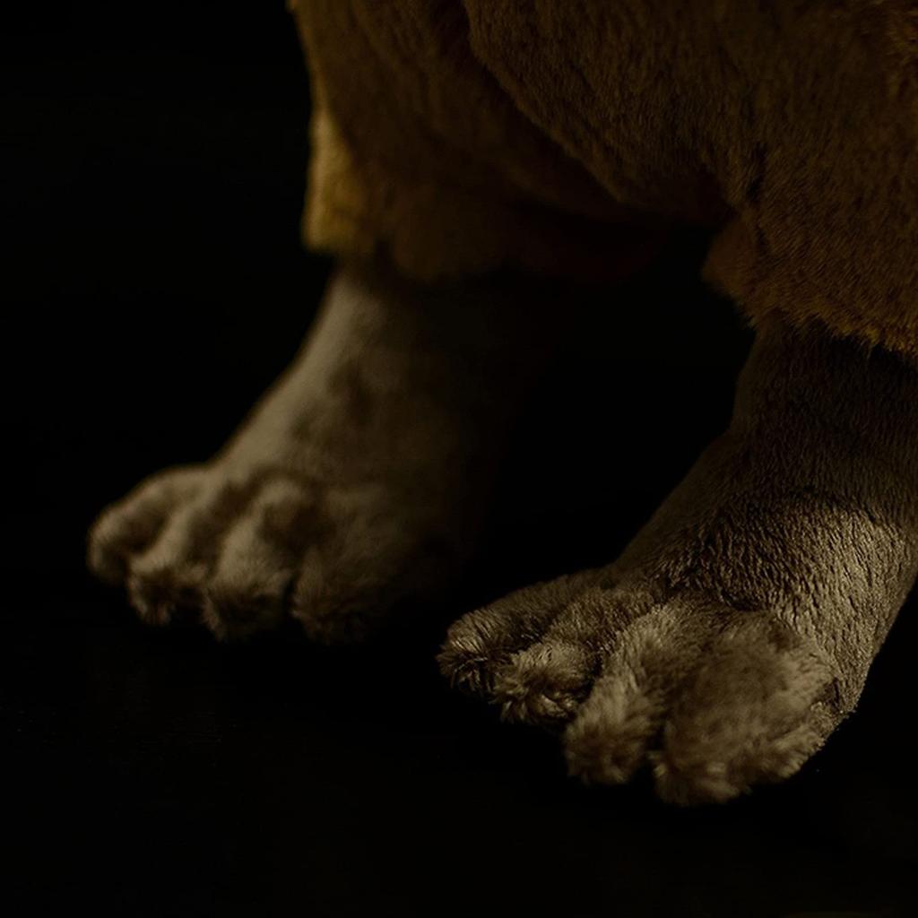 ZHONGXIN MADE Simulation Capybara Plush Toy – Soft Realistic Rodent Simulation Plush Toy, Lifelike Wild Animal, Crawling Capybara Plush Toy,