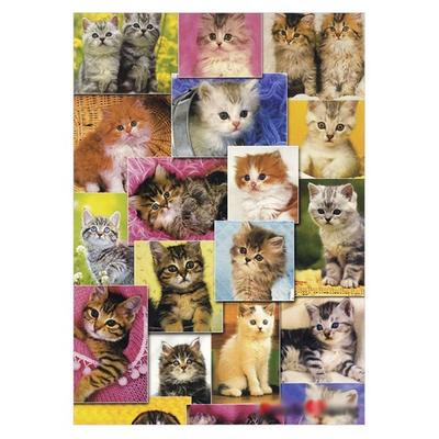 Puzzle Life Cute Cat Family, 38x52 см, 1 часть, популярные корейские пазлы