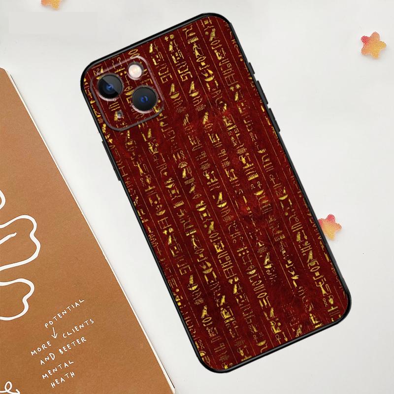 Чехол для телефона с изображением фараона Египта Для iPhone 11 12 13 14 15 16 Pro Max Задняя крышка Для iPhone 13 Mini X XS Max XR Plus