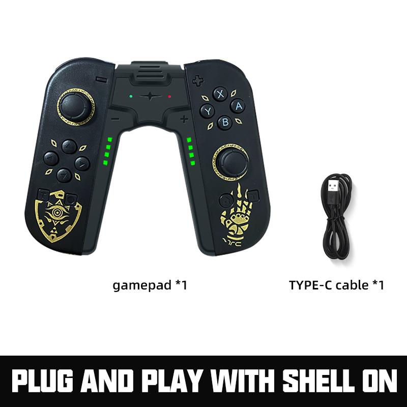 Сменный контроллер Joy для Switch Oled Lite Joypad L/R Съемный геймпад с датчиком движения/вибрацией/6-осевой гироскопической рукояткой для зарядки