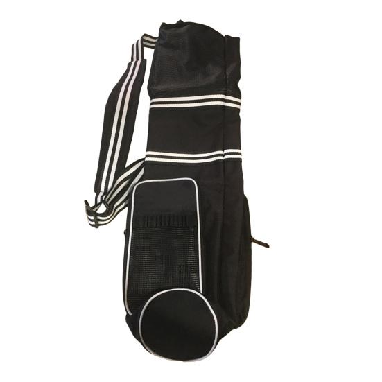 Golf Club Storage Bag with Multiple Pockets Waterproof Adjustable Sling Strap Golf Carrying Bag Golf Tees Organizer