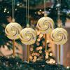 4 шт. подвесное украшение на рождественскую елку Lollipop креативный рождественский кулон для