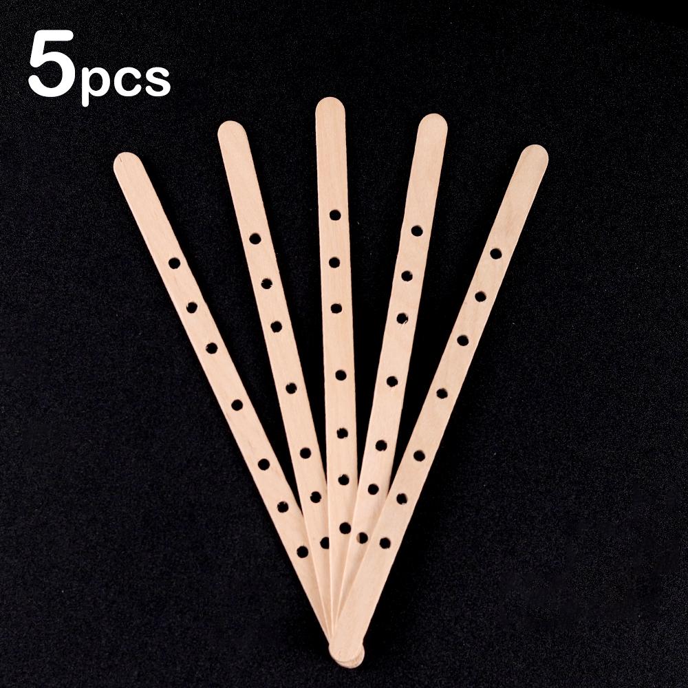 30pcs Wooden Wax Core Holder Soy Wax For Candles Aromatherapy Candle Making Tool Candle Making Supplies Wick Centering Device